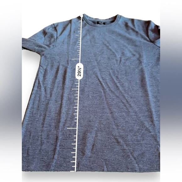 Level Ten LS Knit Long Sleeve Crewneck Tee Shirt in Navy Blue Sz S NEW‎ - Picture 6 of 6